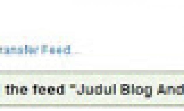 Tutorial Mendaftarkan dan Memasang Blog ke Feedburner