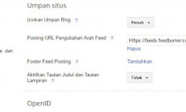 Tutorial Mendaftarkan dan Memasang Blog ke Feedburner