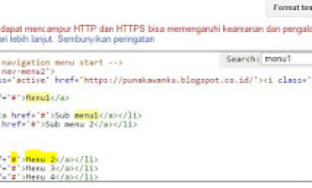 Cara Membuat daftar Isi di Blog dengan kode HTML