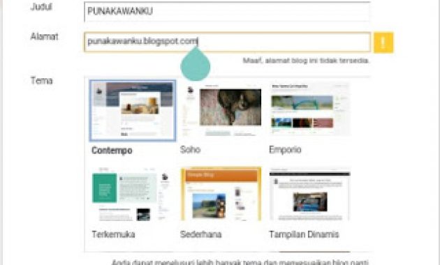 Cara Membuat Blog Gratis Untuk Pemula