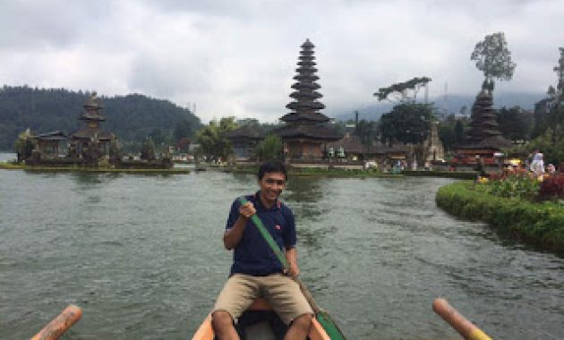 Asiknya Menyusuri Danau Beratan Bedugul Bali