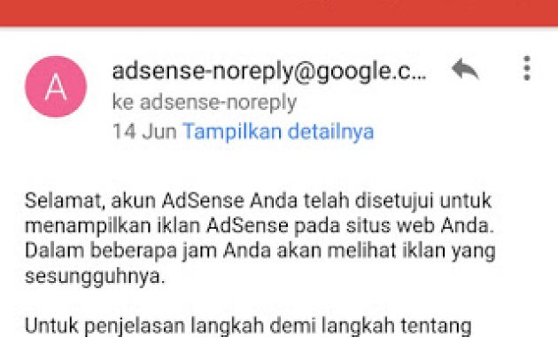 Diterima Adsense Full Approve Setelah Penolakan 11 kali