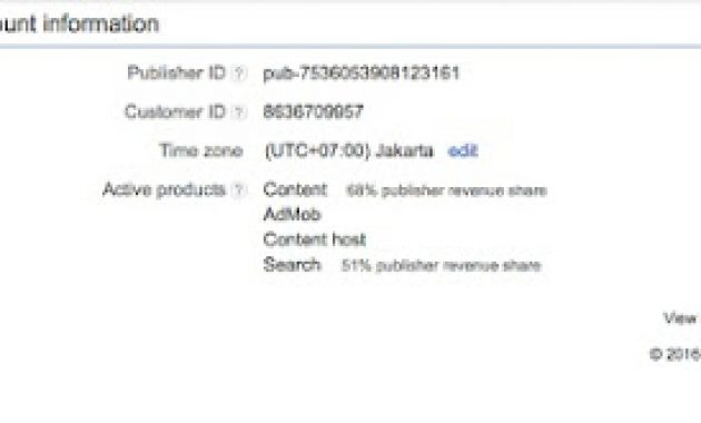 Ciri-ciri Akun Bug Adsense