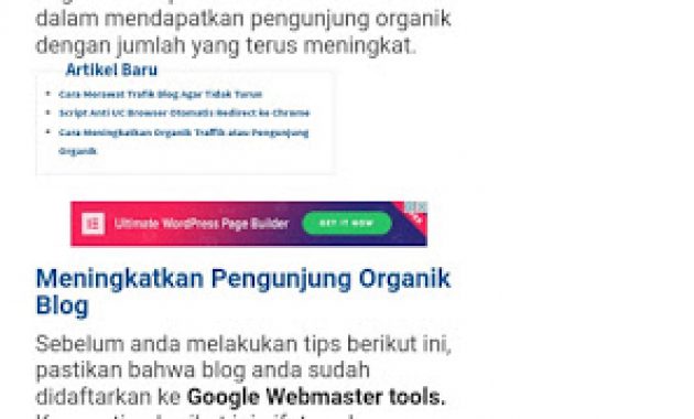 Cara Menempatkan Kode Iklan Adsense