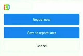 Cara repost foto dan video instagram