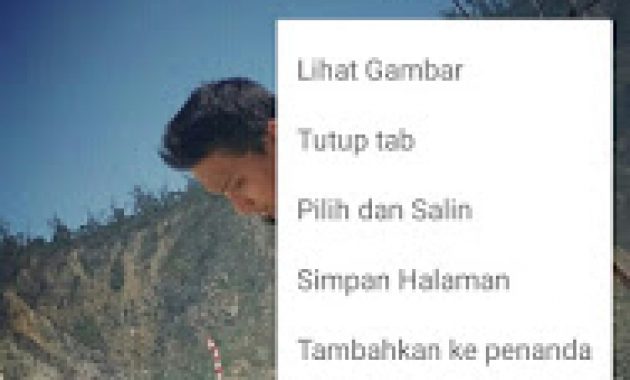 Cara menyimpan foto dari instagram menggunakan uc browser