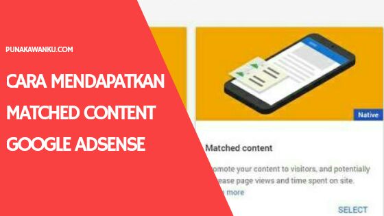 mendapatkan matched content