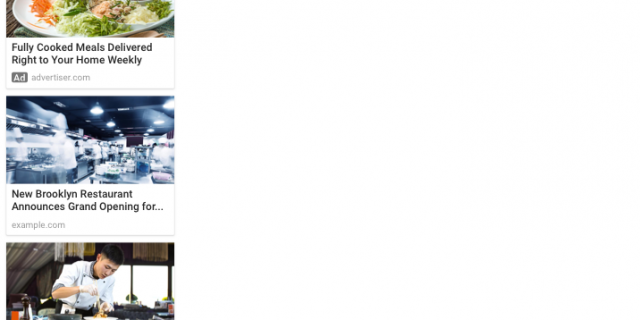 kustomisasi tampilan baru iklan matched content