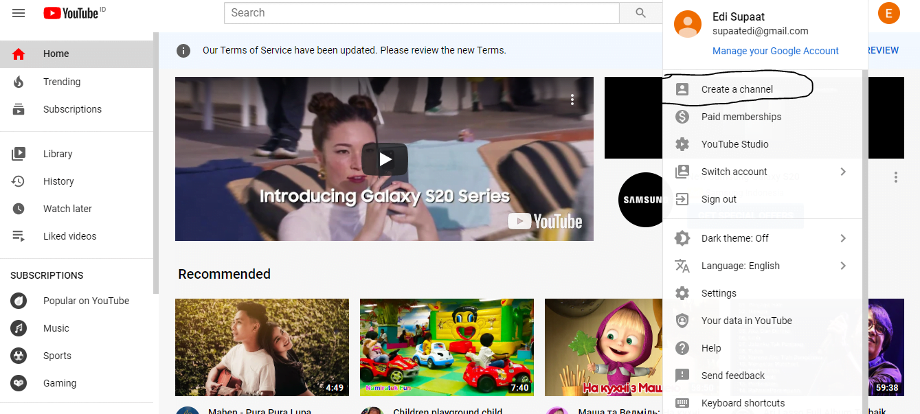 Cara menghasilakn uang dari youtube