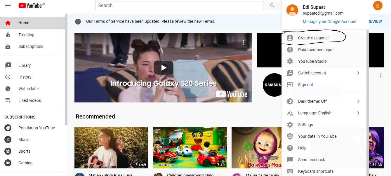 Cara menghasilakn uang dari youtube