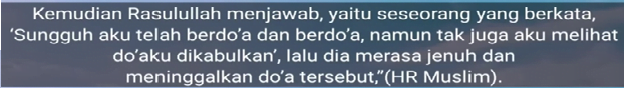 doa cepat dikabulkan