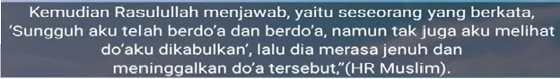doa cepat dikabulkan
