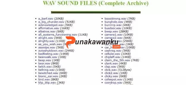 WAV Sound Files