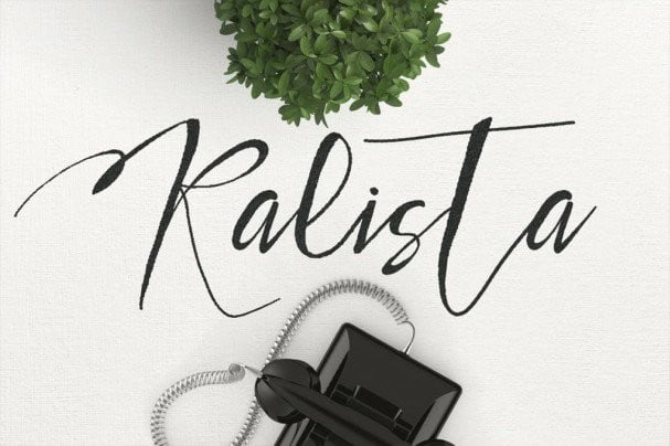 Kalista Typeface