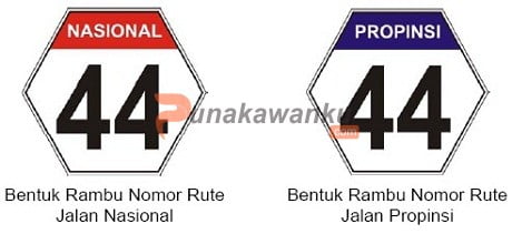 Rambu Nomor Rute