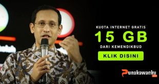 Bantuan Kuota Internet Gratis 15GB