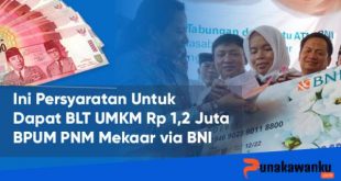 Daftar BPUM PNM Mekaar BNI