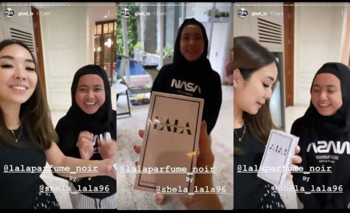 Gisella Anastasia promosikan parfum yang dijual Lala, pengasuh Rafathar.