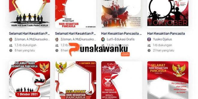 Download Twibbon Hari Kesaktian Pancasila