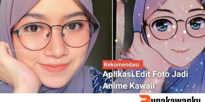 Aplikasi Edit Foto Jadi Anime