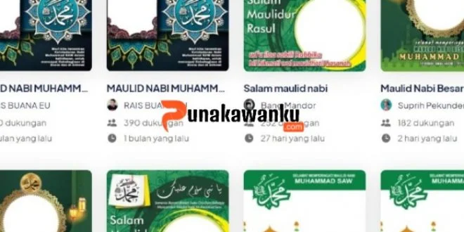 Download Twibbon Maulid Nabi