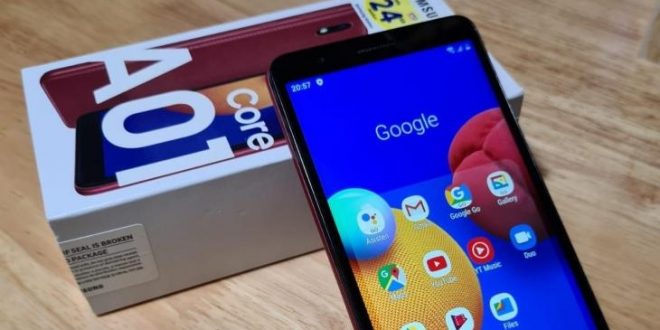 Hp bekas Samsung Galaxy A01 Core